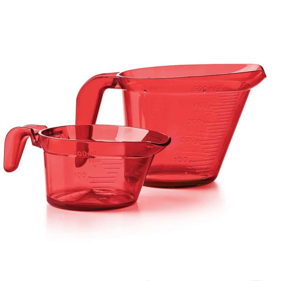 NEW TUPPERWARE MICRO PITCHER 2-PC. SET - Picture 1 of 4